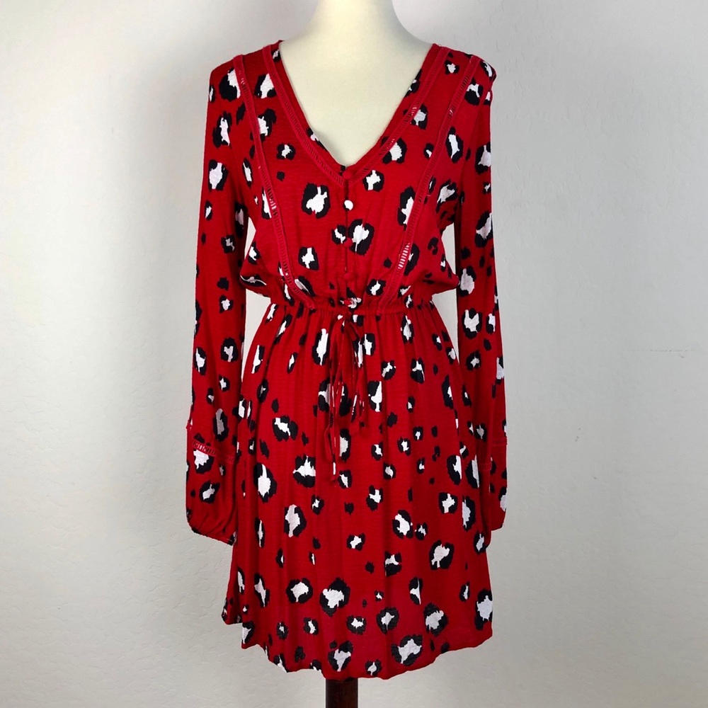 Chelsea & Violet Leopard Print Dress